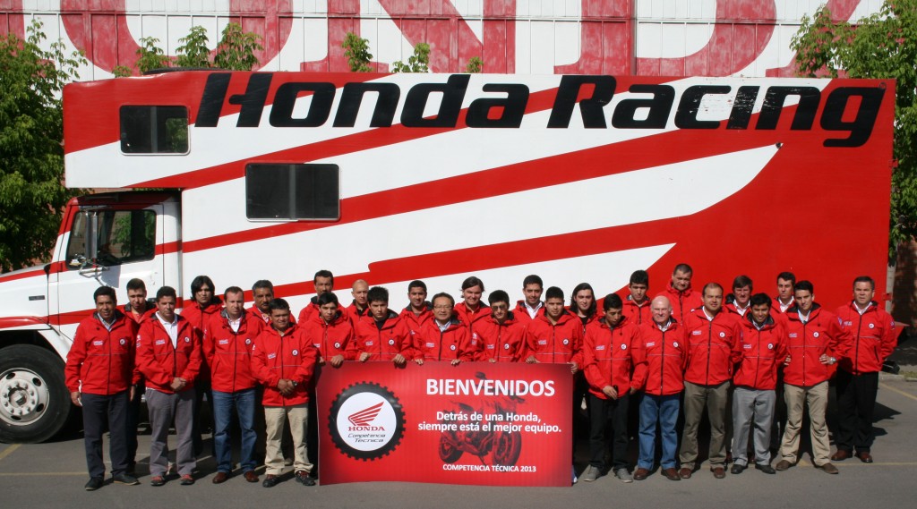 Honda Chile realiza primera Competencia Técnica en concesionarios de Motocicletas
