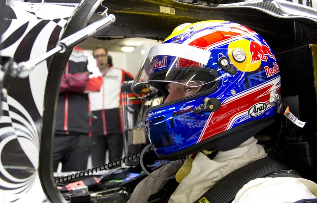 Mark Webber realiza su primera prueba junto al equipo Porsche del Mundial de Endurance