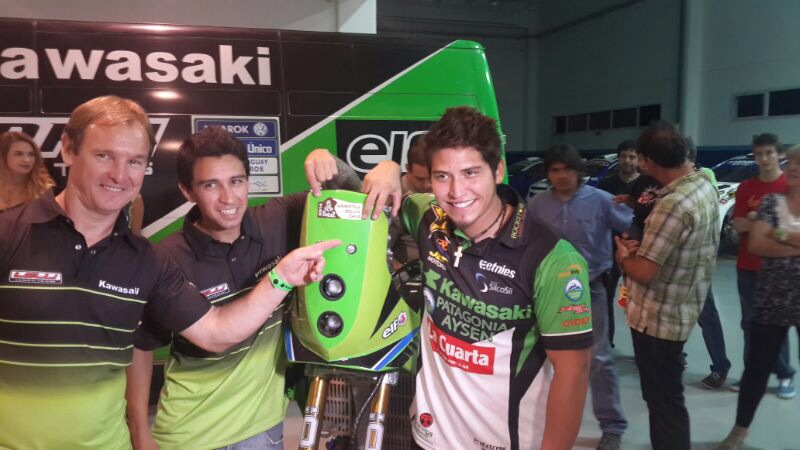 RPM Kawasaki presenta a Patricio Cabrera como uno de sus cuatro pilotos oficiales en Argentina