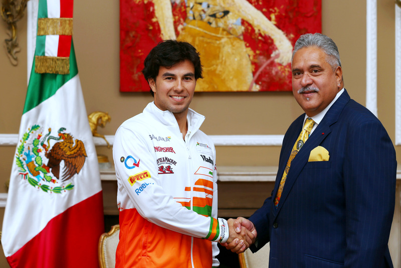 Sergio Pérez firmó con Force India para la temporada 2014 de la Fórmula 1