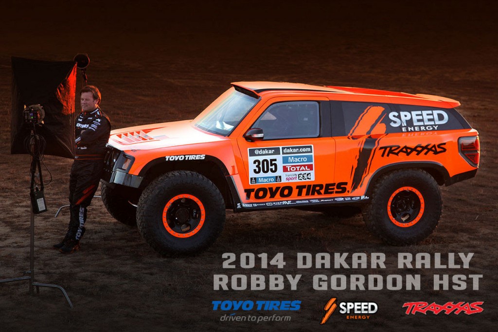 Robby Gordon y su HST Gordini están listos para destacarse en el Dakar 2014