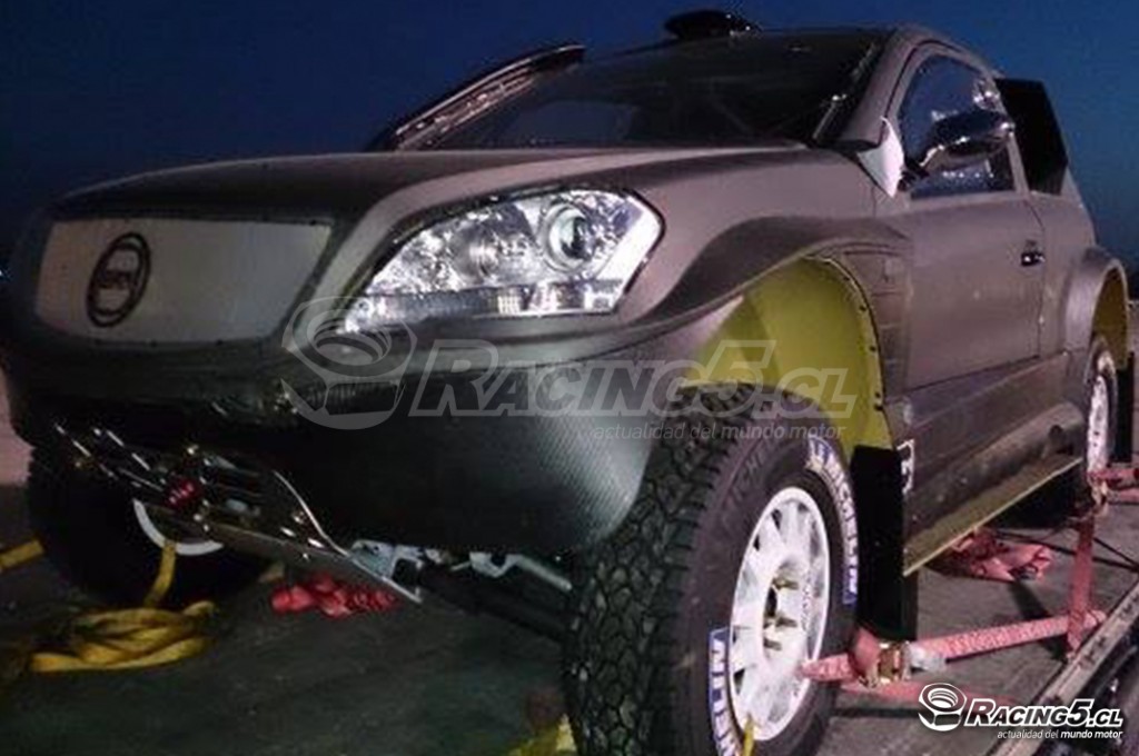 Foto Espía ¿Qué hace un SAM-Mercedes 30D CC en nuestro aeropuerto con tanta anticipación del Dakar?