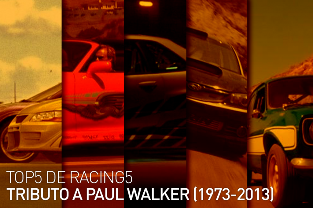 Top 5 de Racing5, los autos de Brian O’Conner, un tributo a Paul Walker