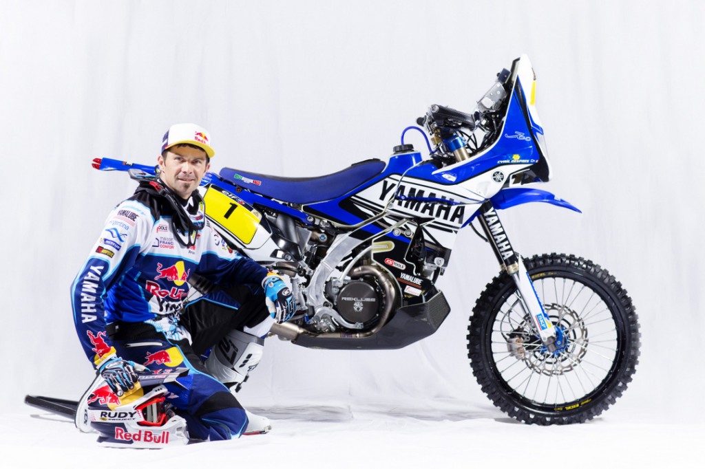Yamaha presenta los colores que llevará Cyril Despres en el Dakar 2014