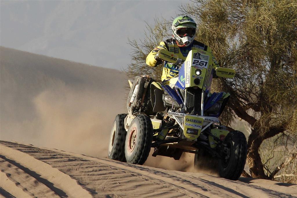 Ignacio Casale sumó un nuevo triunfo en una etapa del Dakar 2014 y toma el liderato en los Quads