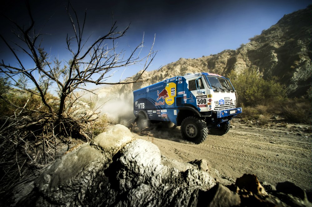 Dakar 2014, los favoritos en camiones son los rusos de Kamaz