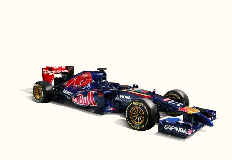 Toro Rosso presentó el STR9, su monoplaza para la temporada 2014 de la Fórmula 1