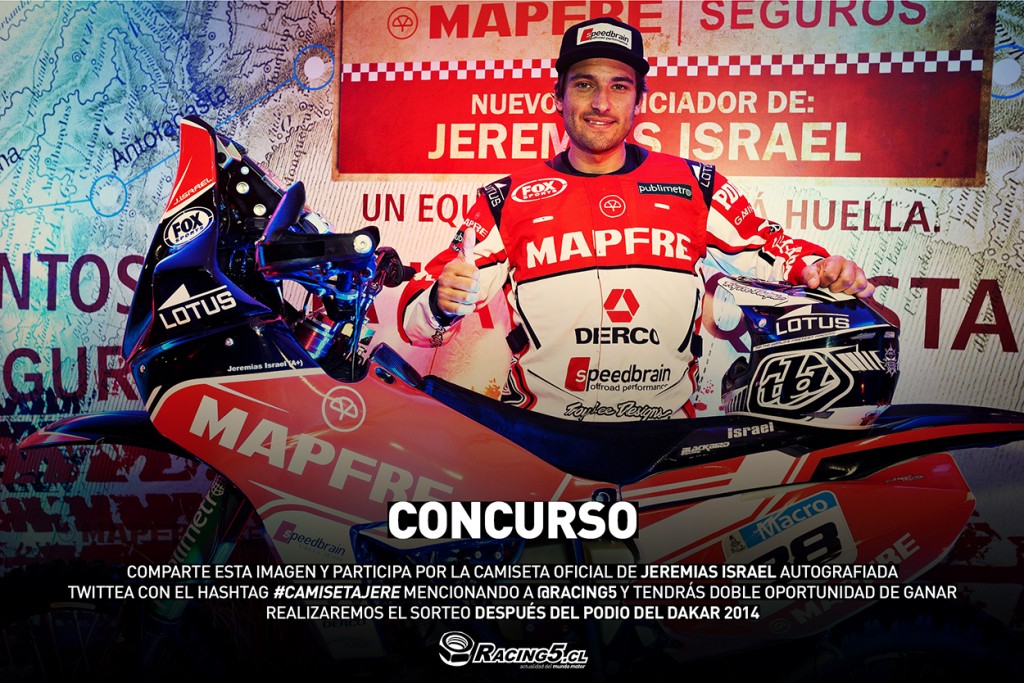 Concurso, gana la camiseta oficial de Jeremías Israel