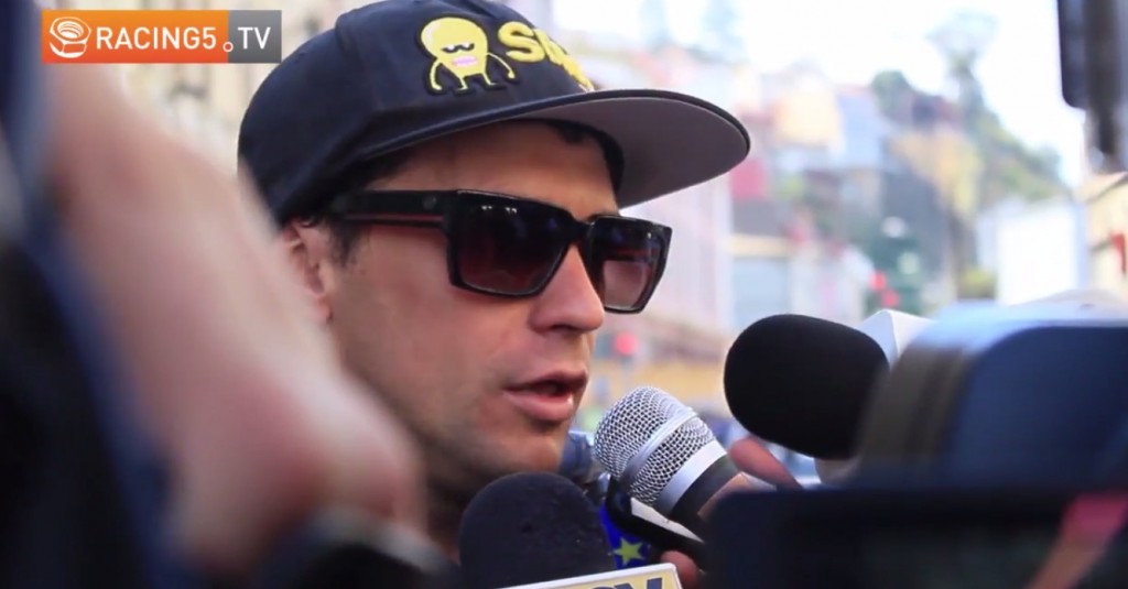 Racing5 TV, comentarios de Felipe Prohens en la meta del Dakar 2014