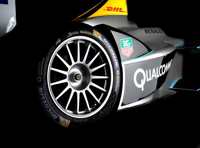Michelin presenta su neumático para la Fórmula E