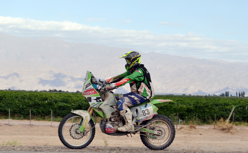 Patricio Cabrera comenta su positiva jornada en la entrada del Dakar a Chile