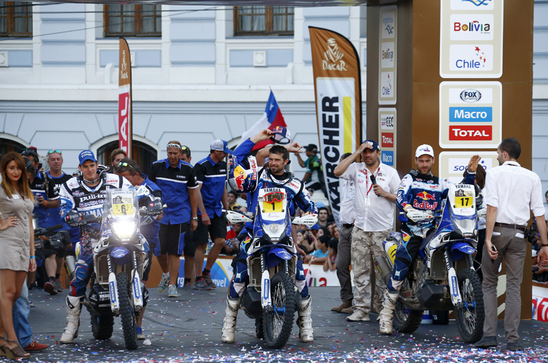 Michelin triunfó junto a los lideres del Dakar 2014