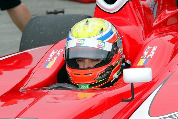 Gabby Chaves dominó en los ensayos de la Indy Lights en el NOLA Motorsports Park