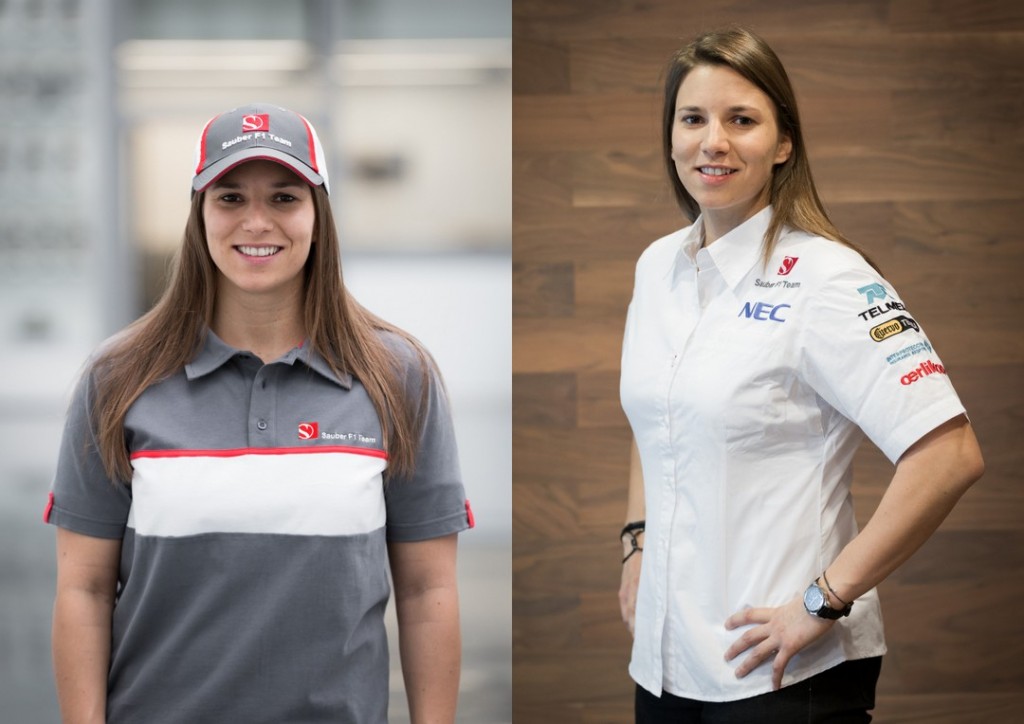 Simona de Silvestro da un golpe de timón y apunta a la Fórmula 1 con el equipo Sauber