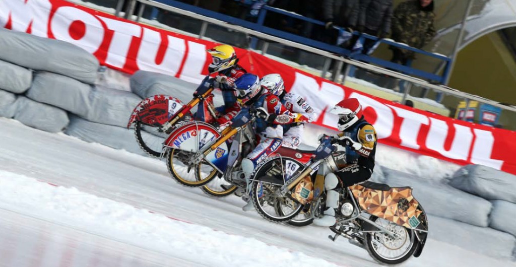 Rusia, imbatible en el Speedway sobre hielo