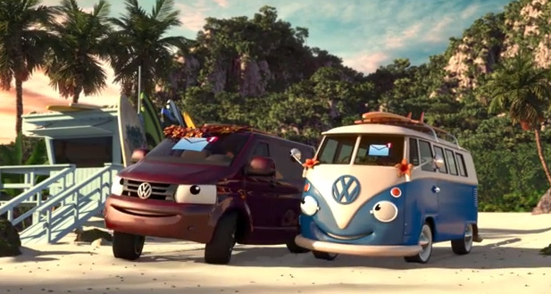 Volkswagen lanza spot animado para promocionar su servicio técnico