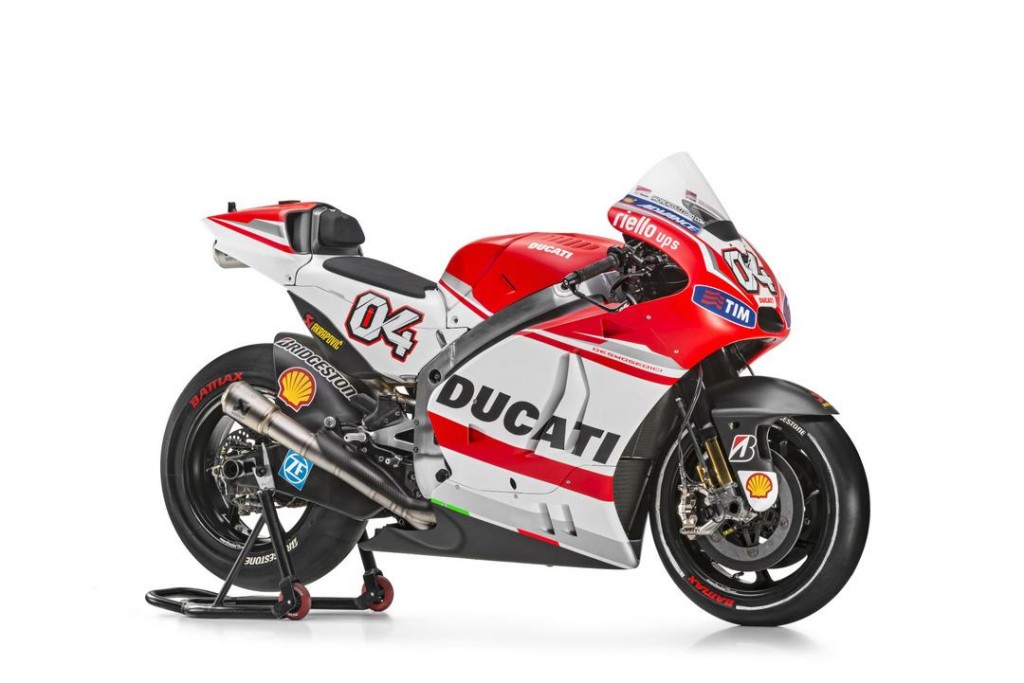 Ducati presenta la Desmosedici GP14 para competir en el MotoGP 2014
