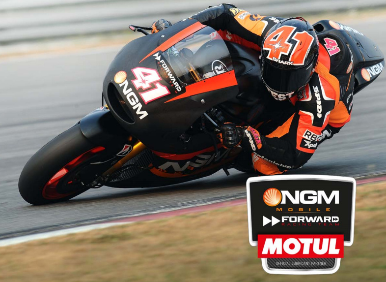 Motul auspiciará al equipo NGM Forward Racing Team en el MotoGP