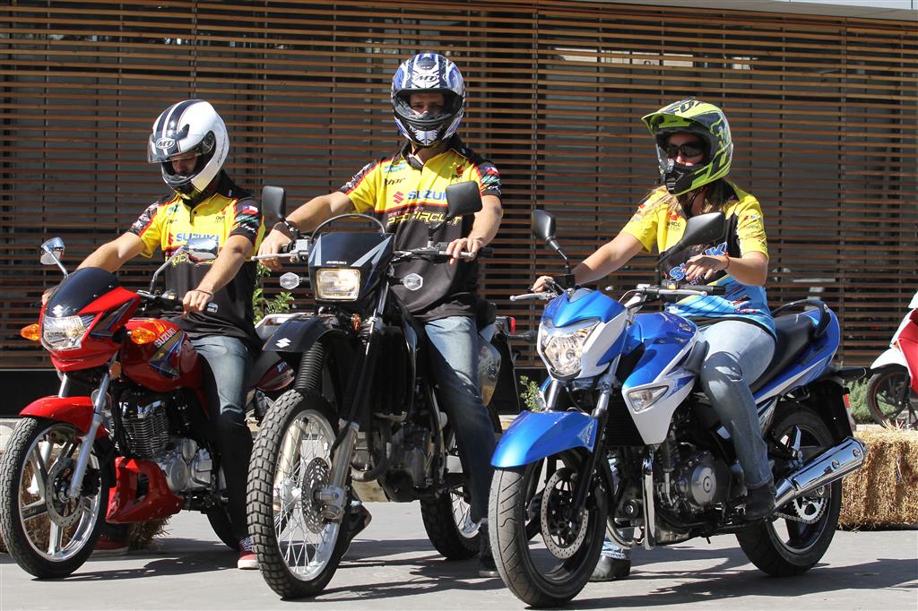 Lanzamiento, Suzuki presenta renovado line-up de motos para el 2014
