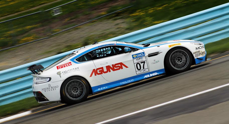 Eliseo Salazar, listo para el desafío de Watkins Glen en el Aston Martin GT4 Challenge