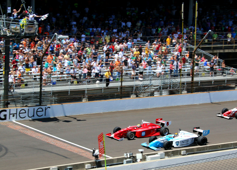 Colombiano Gabby Chaves obtuvo un espectacular triunfo en la quinta fecha de la Indy Lights en Indianápolis
