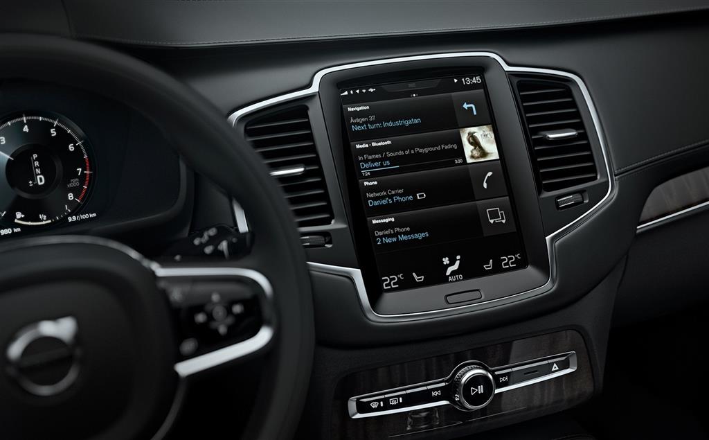 Conoce el interior del próximo Volvo XC90; adiós botones, hola tablet
