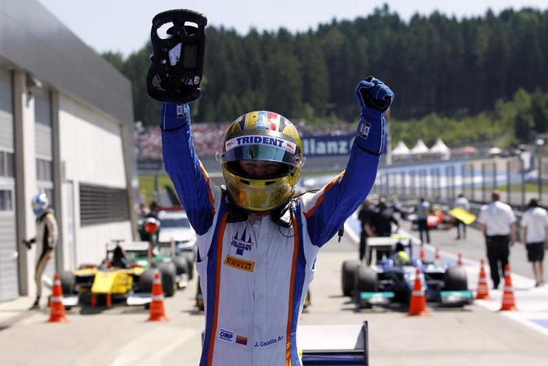GP2 Series, sensacional triunfo del venezolano Johnny Cecotto Jr. en el Red Bull Ring