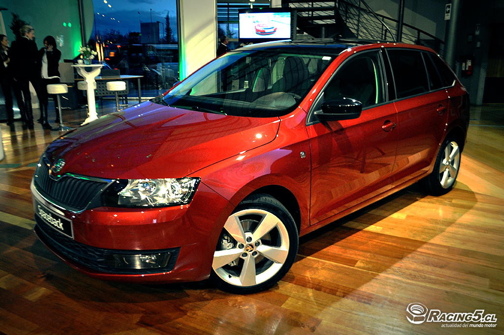 Rapid Spaceback, se une a la familia Skoda en Chile