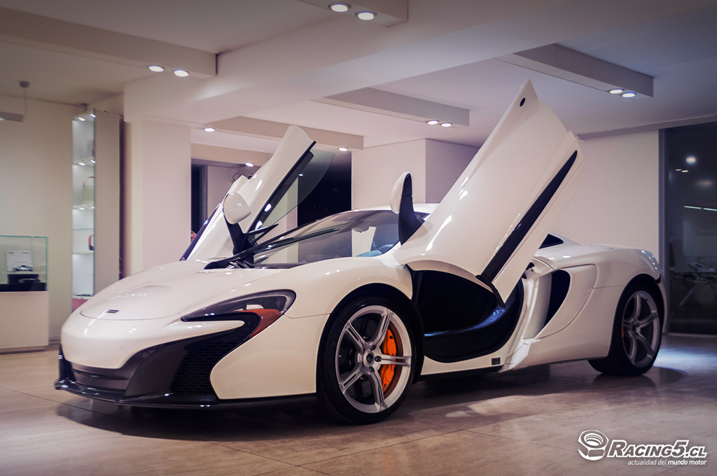 Llega el McLaren 650S a Chile; intenciones bien claras