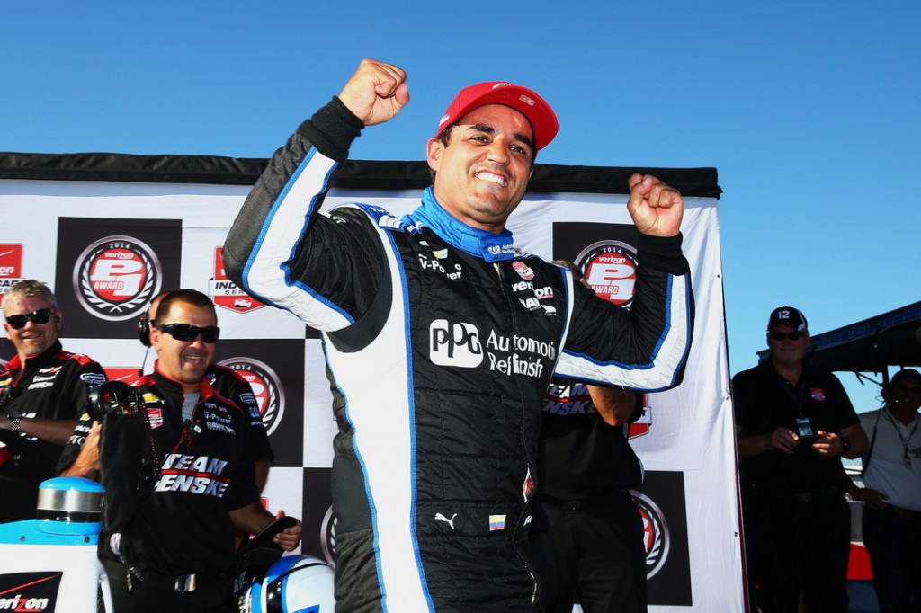 IndyCar, Juan Pablo Montoya marca la pole position en Pocono