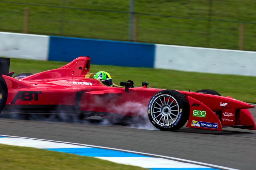 Lucas di Grassi lidera el segundo día de pruebas de la Fórmula E en Donington
