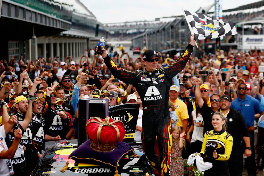 NASCAR, Jeff Gordon gana su quinta Brickyard 400