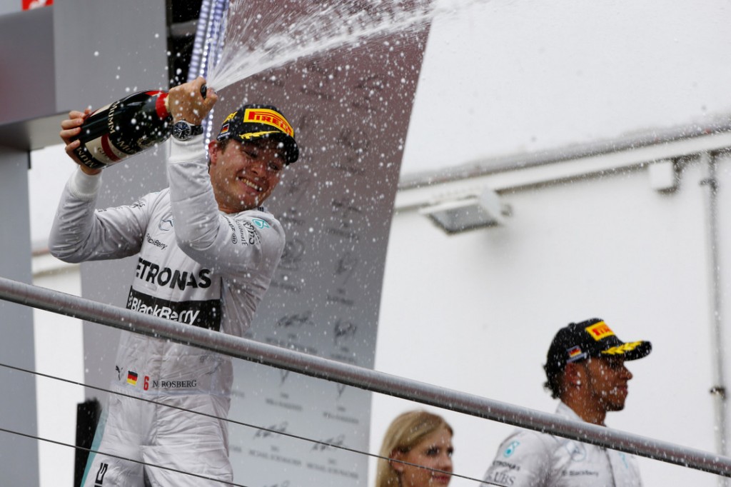 Fórmula 1, Nico Rosberg se impuso tranquilamente en casa
