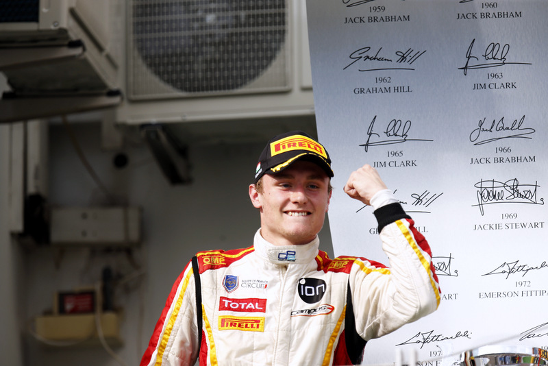 Arthur Pic triunfó en Hungría en una electrizante Feature Race de la GP2 Series