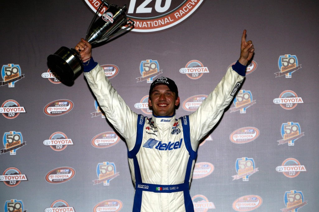 El mexicano Daniel Suárez correrá la temporada completa de la NASCAR Nationwide Series en 2015