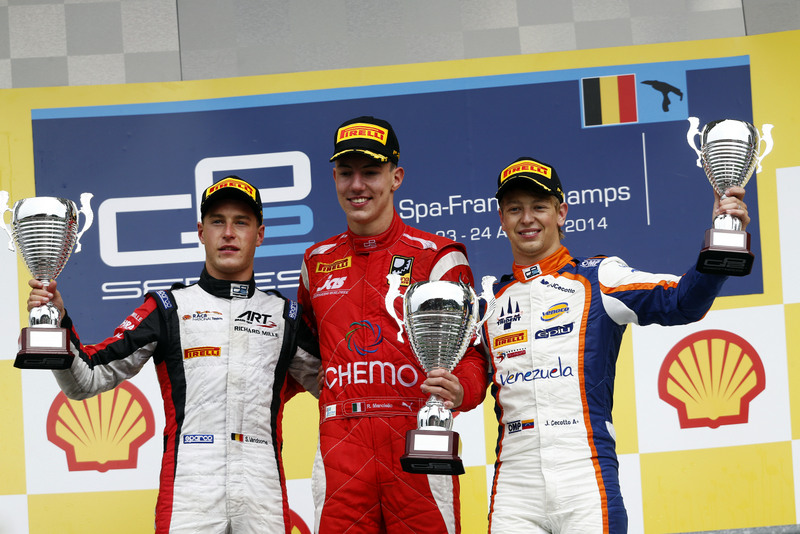 Raffaele Marciello triunfó por primera vez en la GP2 Series nada más ni nada menos que en Spa Francorchamps