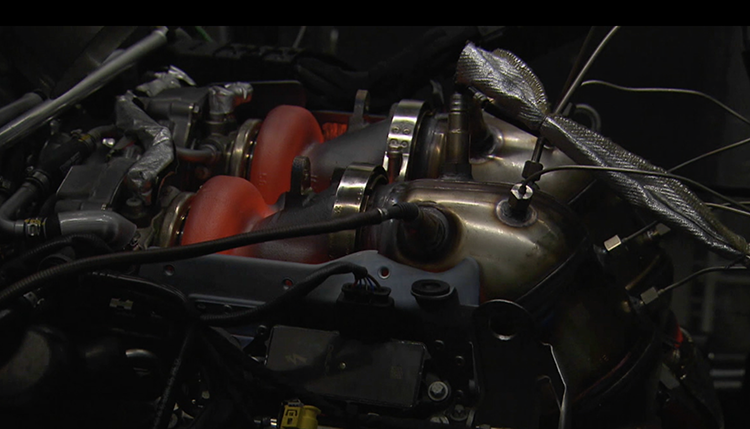 [Video] Motor del Mercedes Benz AMG GT funcionando al rojo vivo