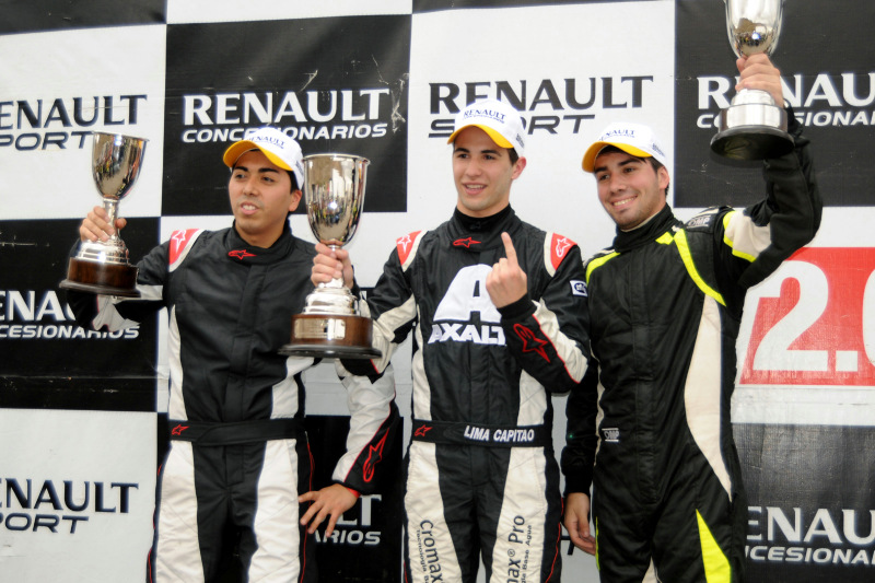 [Fórmula Renault 2.0] Kevin Toledo subió al podio en su regreso al automovilismo