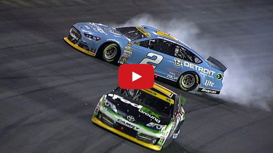 [Video] La carrera de NASCAR en Charlotte terminó en puras peleas