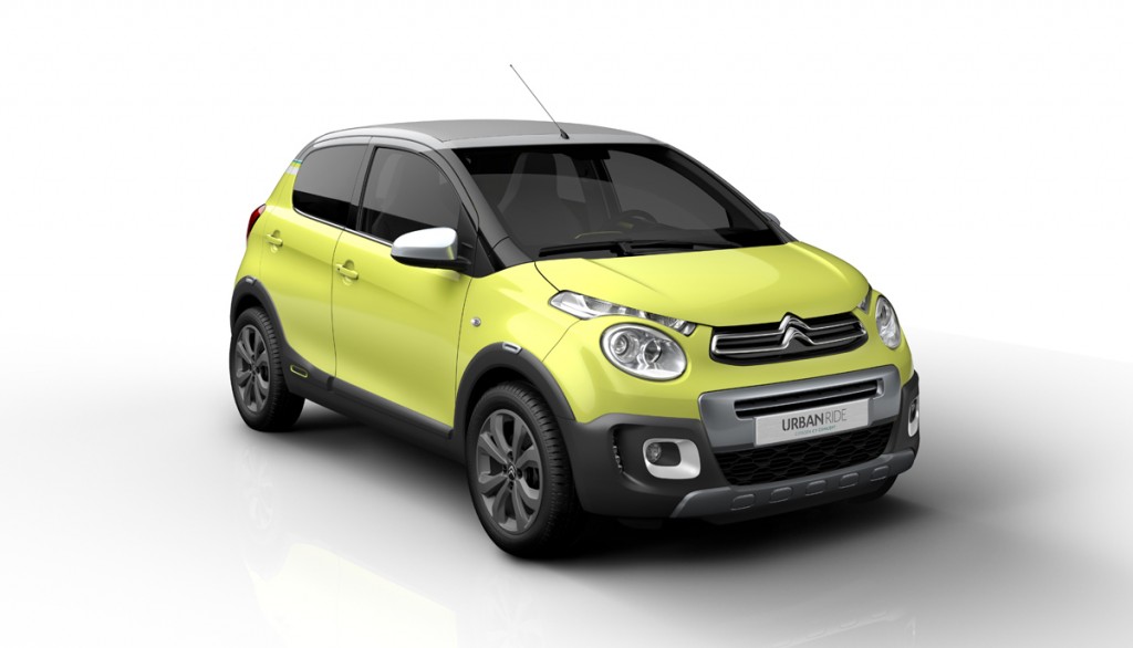 Citroën C1, C1 AirScape y C1 Urban Ride dirán presente en el Salón de París