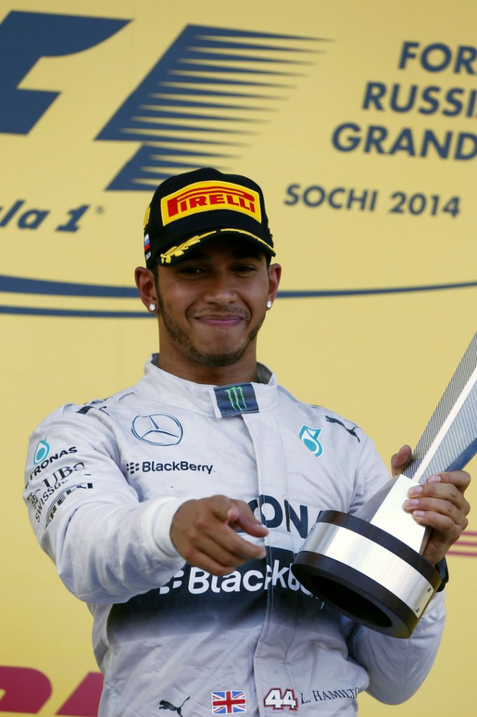 [Fórmula 1] Lewis Hamilton se impone cómodamente en Rusia