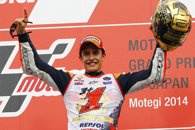 [MotoGP] Jorge Lorenzo gana en Japón, Marc Márquez campeón 2014