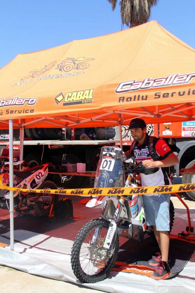 Pablo Quintanilla se estrenará como «piloto support» de KTM en el Atacama Rally