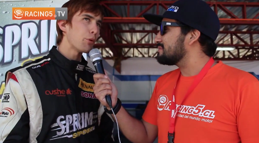 [Racing5 TV] En Codegua conversamos con Felipe Schmauk, piloto chileno de la Fórmula Renault 2.0