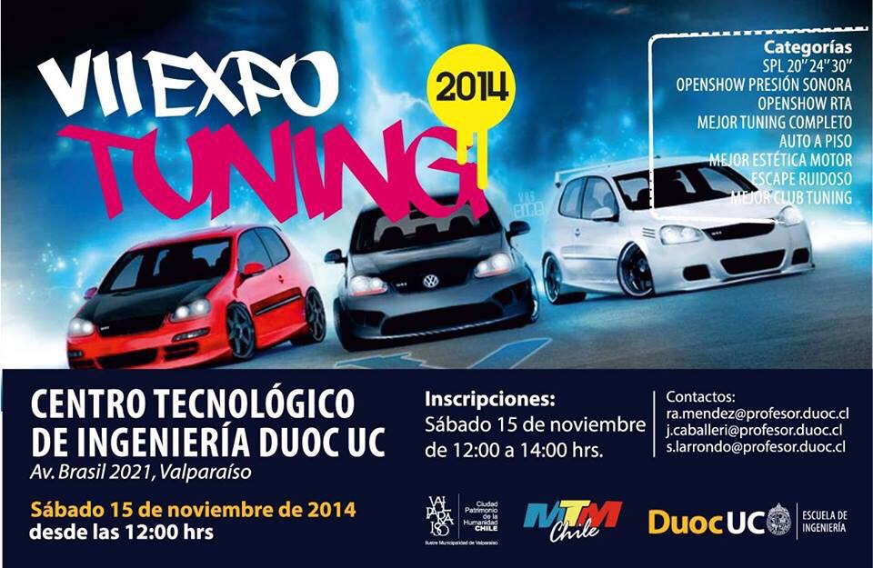 Expo Tuning Duoc UC Valparaíso