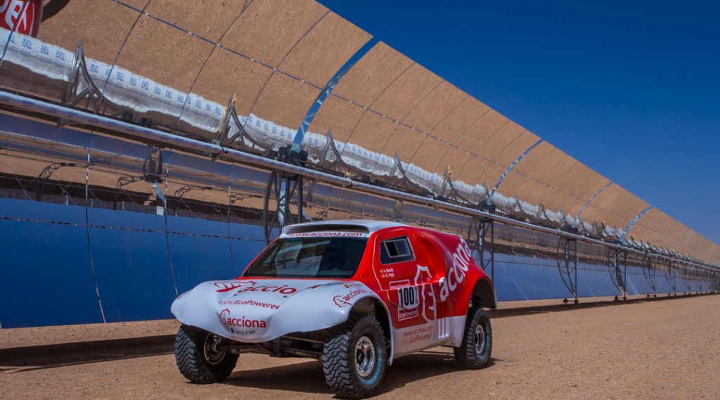 Ambicioso proyecto Acciona Dakar aspira a terminar el Dakar 2015 con un auto 100% eléctrico