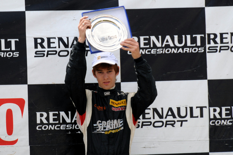 [Fórmula Renault 2.0] Felipe Schmauk cerró la temporada con un podio, Maximiliano Soto en los puntos
