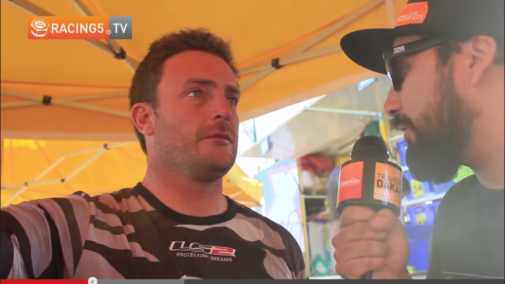 Sebastián Palma comenta sobre su participación en el Dakar 2015