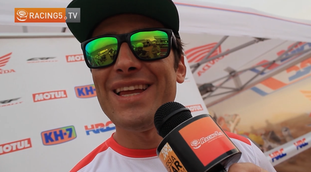 [Dakar 2015] Entrevista con Jeremías Israel en el dia de descanso
