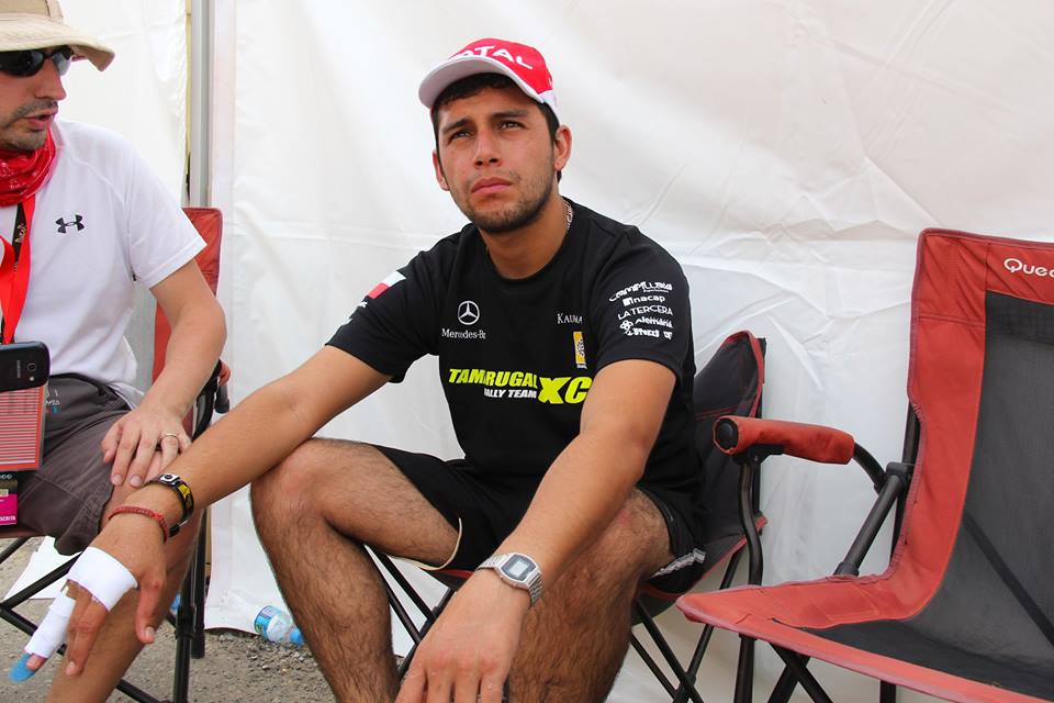 Claudio «Burrito» Rodríguez abandona el Dakar 2015